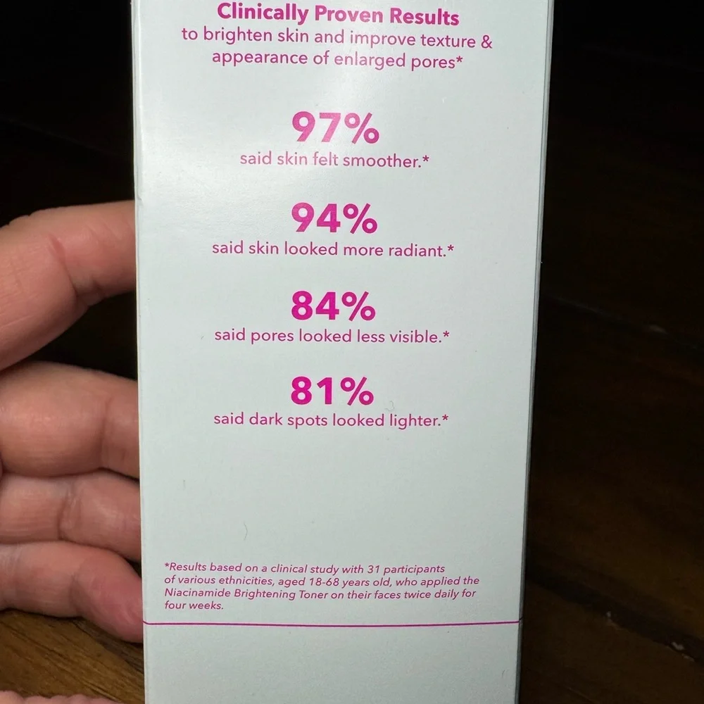 Good Molecules Niacinamide Brightening Toner 120 ml. 4 oz. Brand New in Box